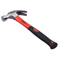Amtech 16oz Fibreglass Shaft Claw Hammer